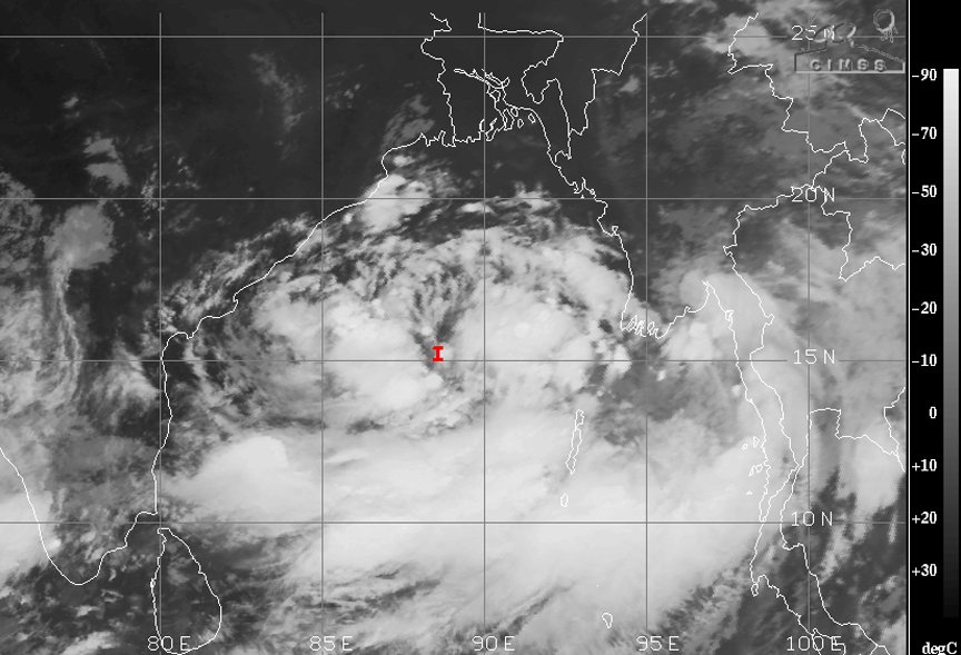 बंगाल की खाड़ी में डिप्रेशन